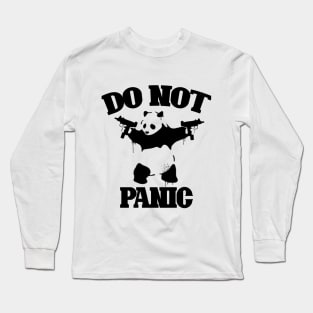 Shooting Panda Long Sleeve T-Shirt